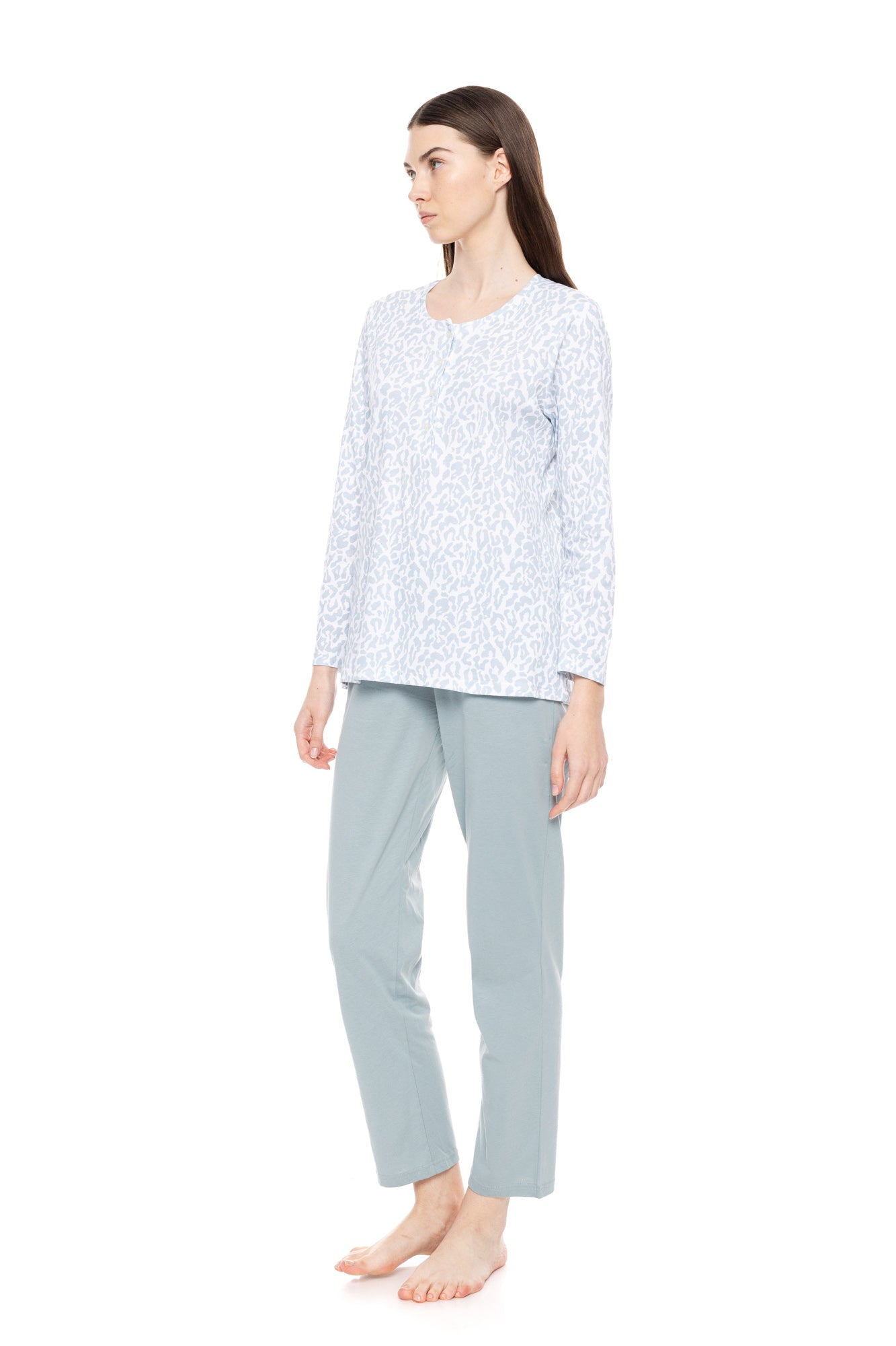 Pink Label - Aqua Leo Pyjamas