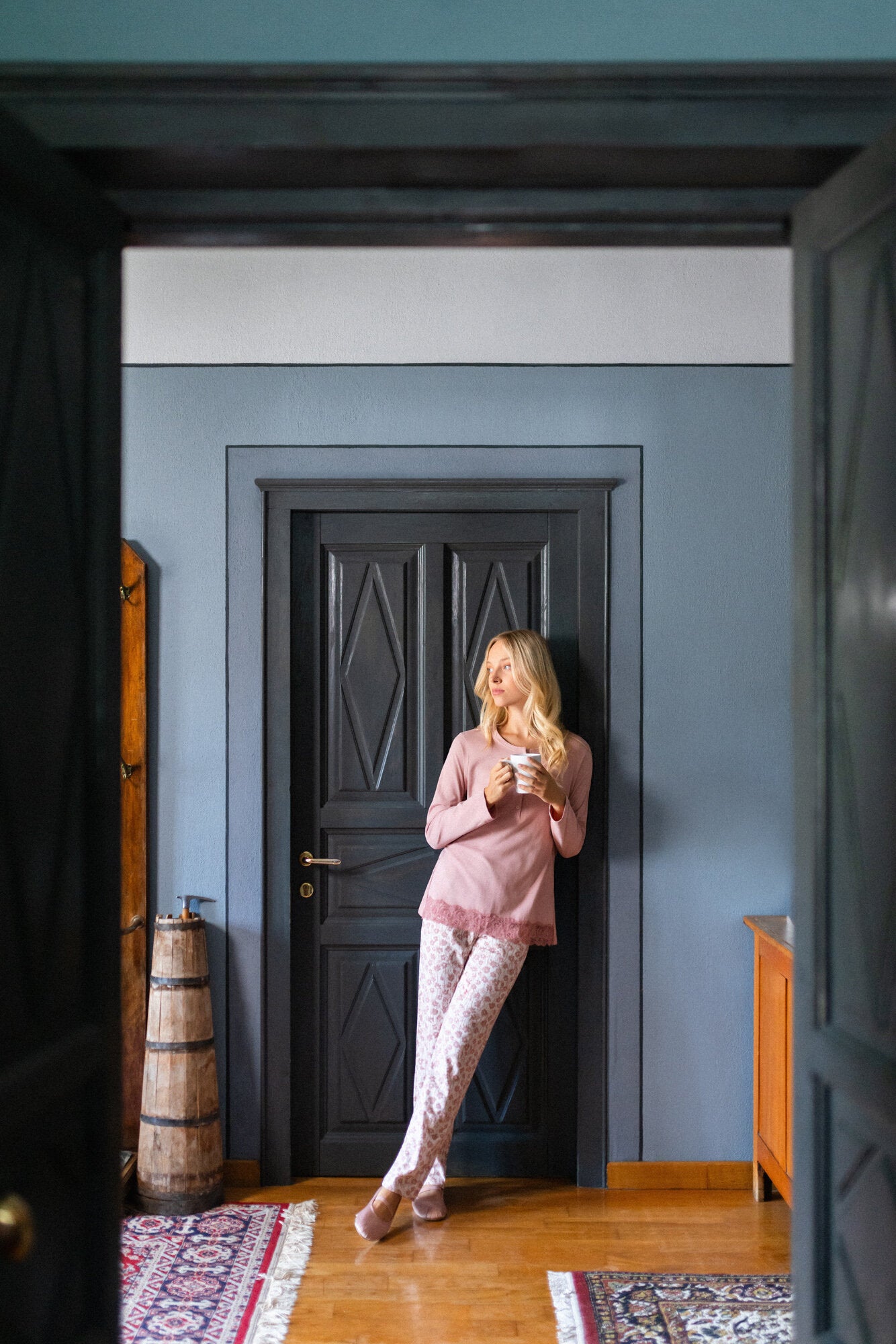 Pink Label - Pink Flower Pyjamas