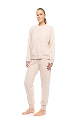 Pink Label - Velvet Stripe Pajamas