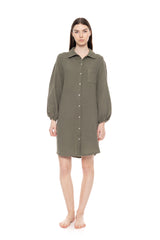 Pink Label - Nightgown Buttoned Elegant
