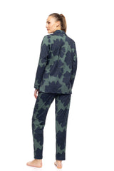 Pink Label - Forest Bloom Buttoned Pyjamas