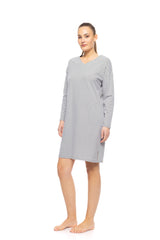 Pink Label - Nightgown Modern Flower Green