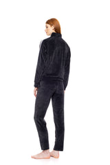 Pink Label - Velvet Tracksuit Off White Stripe
