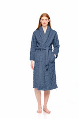 Pink Label - Long Fleece Leo Robe