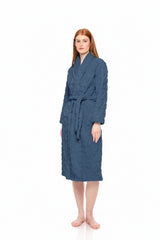 Pink Label - Long Fleece Leo Robe