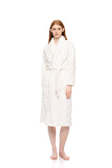 Pink Label - Long Fleece Leo Robe