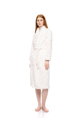Pink Label - Long Fleece Leo Robe