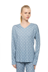 Pink Label - Pajama Stone Blue Heart