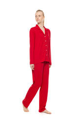 Pink Label - Button-Down Pajamas Raspberry