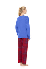 Pink Label - Cherry Plaid Pajamas