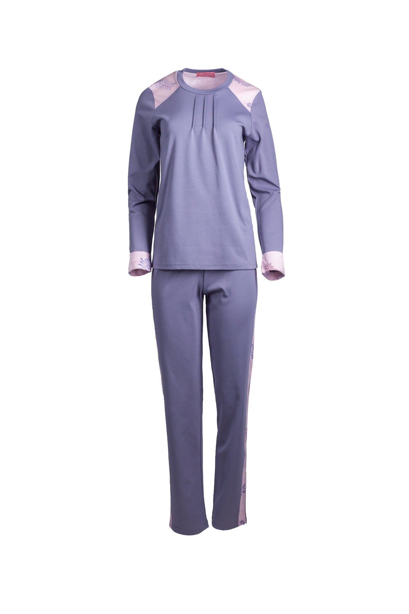 Pink Label - Purple Leaves Pyjama