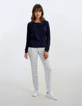 Pink Label - White Flower Pyjamas