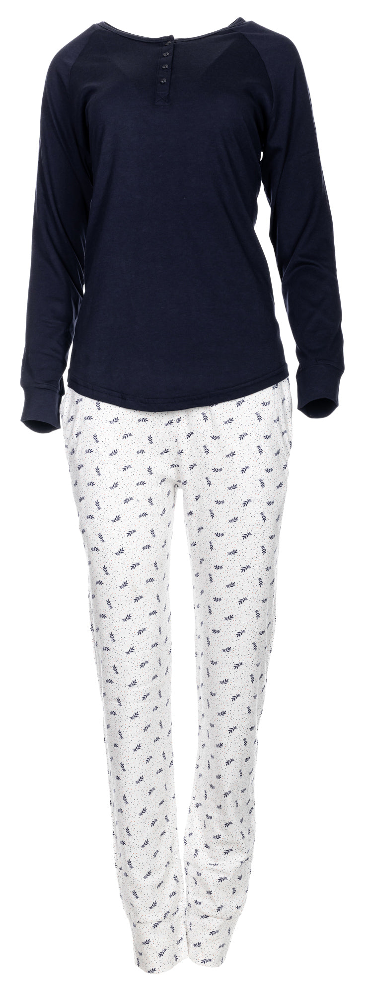 Pink Label - White Flower Pyjamas