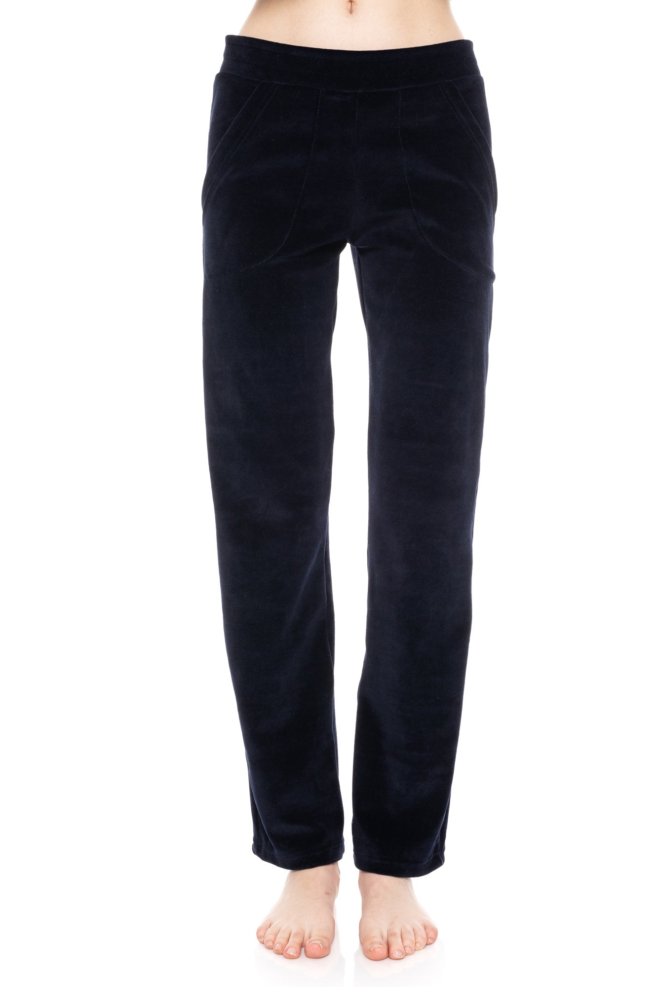 Pink Label - Velvet Pants Classic Fit