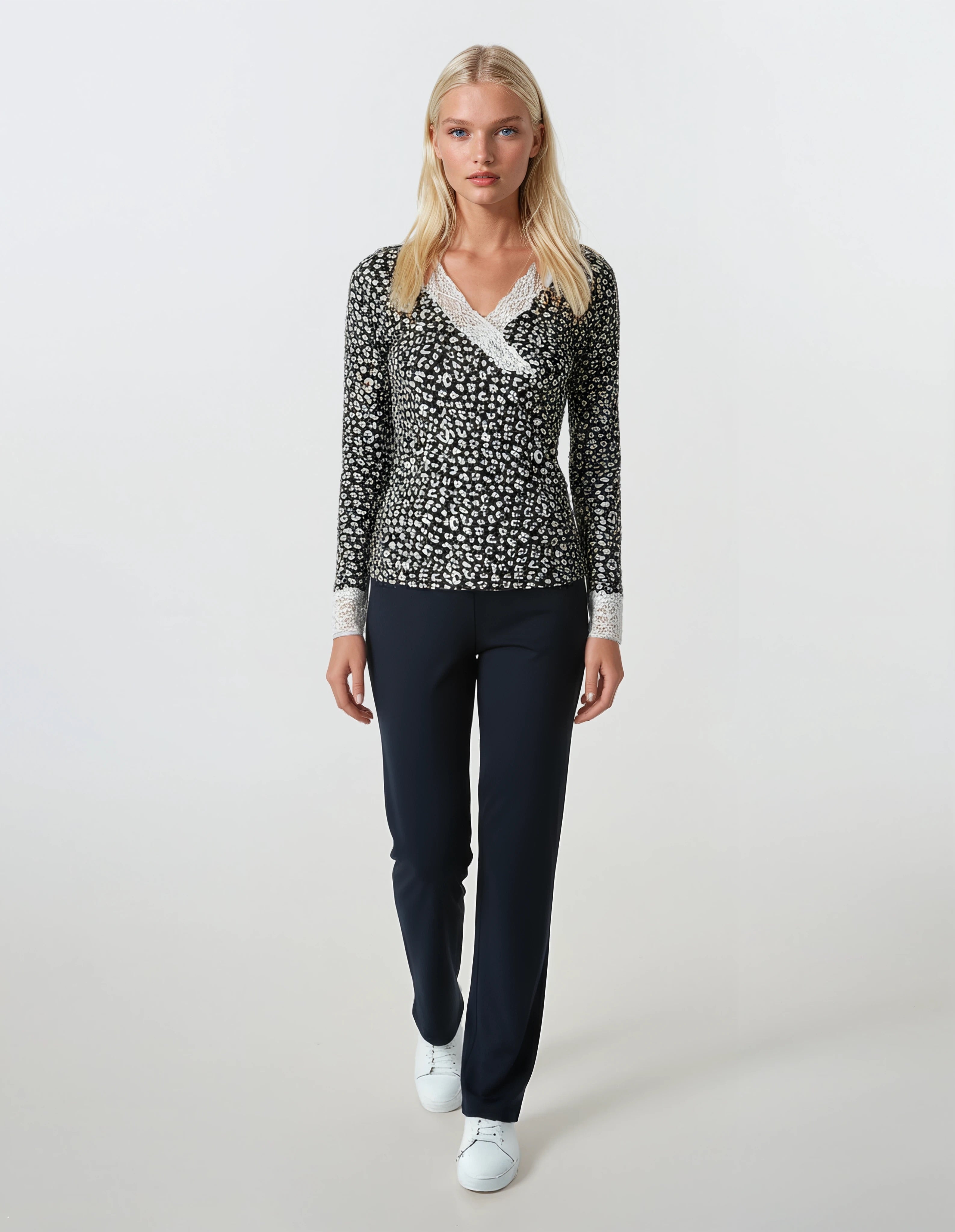 Pink Label - Blue Leo Pajamas