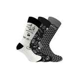 Walk - Soft cotton socks with Born Free design 3-pack