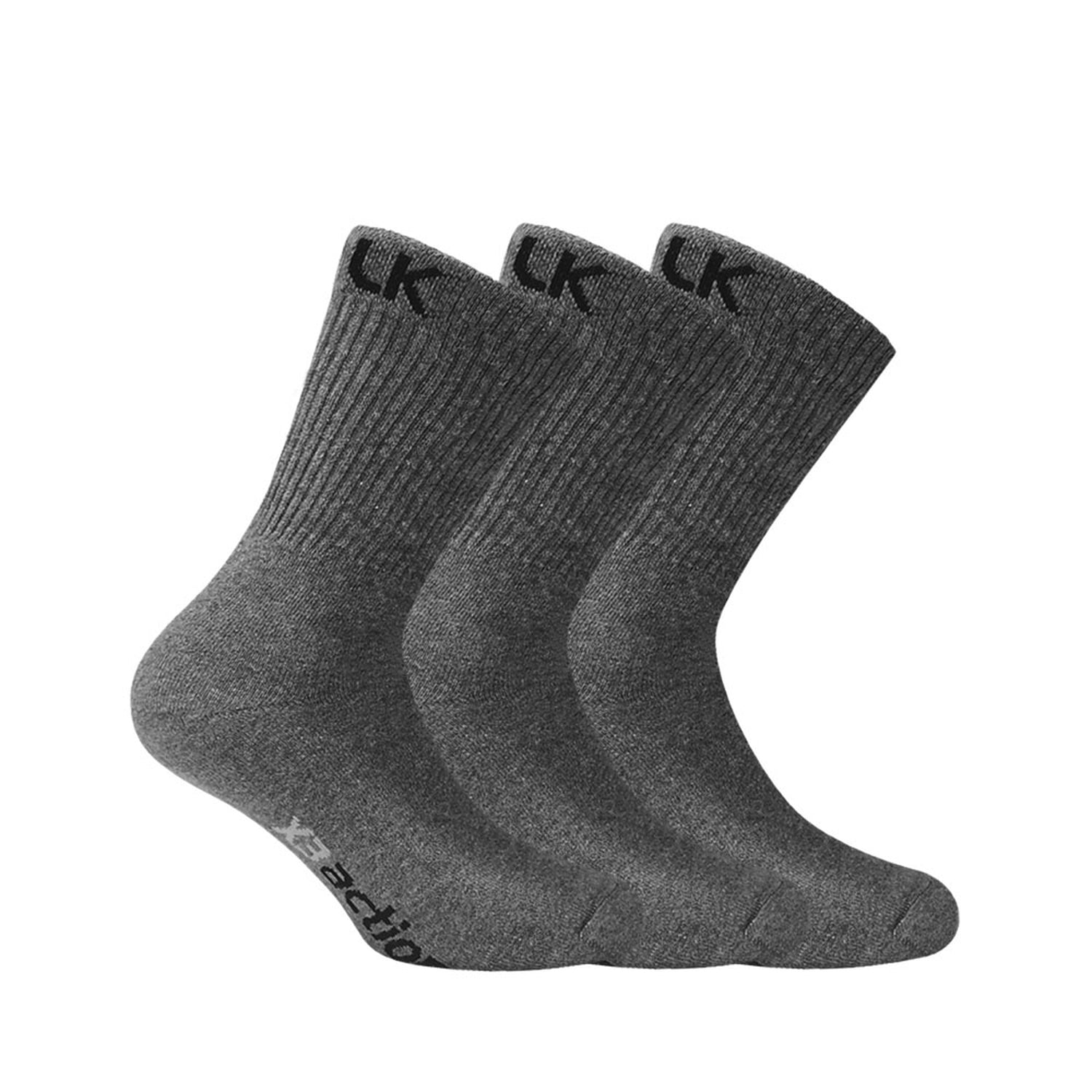 Walk - Αθλητικές κάλτσες από απαλό Cotton σε 3-pack