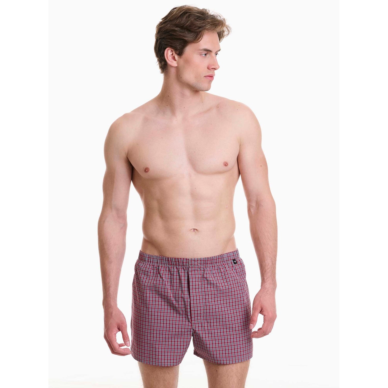 Walk - Classic poplin cotton boxer shorts