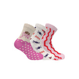 Walk - Kids' soft Bamboo socks with design 3-pack