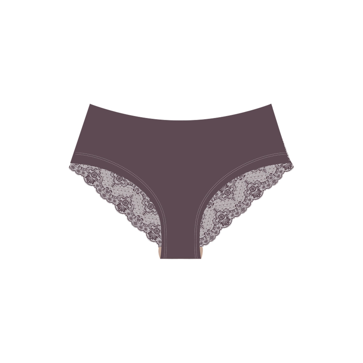 Walk - Hipster panties in soft bamboo with lace details